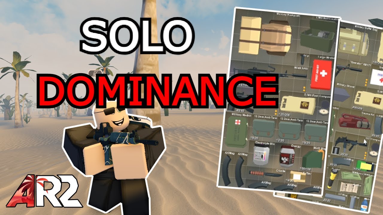 SOLO DOMINANCE In The Drying.. (Apocalypse Rising 2 Roblox)