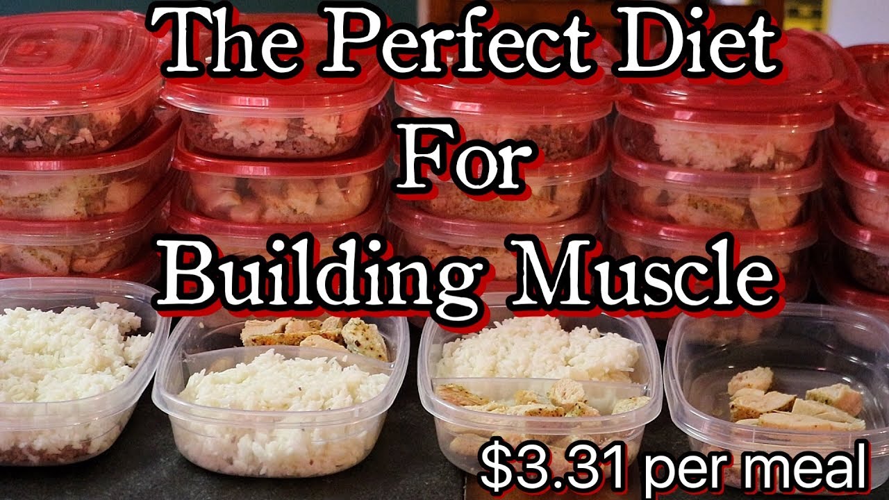 The Perfect Diet For Building Muscle| Meal To Meal| Cooking Included