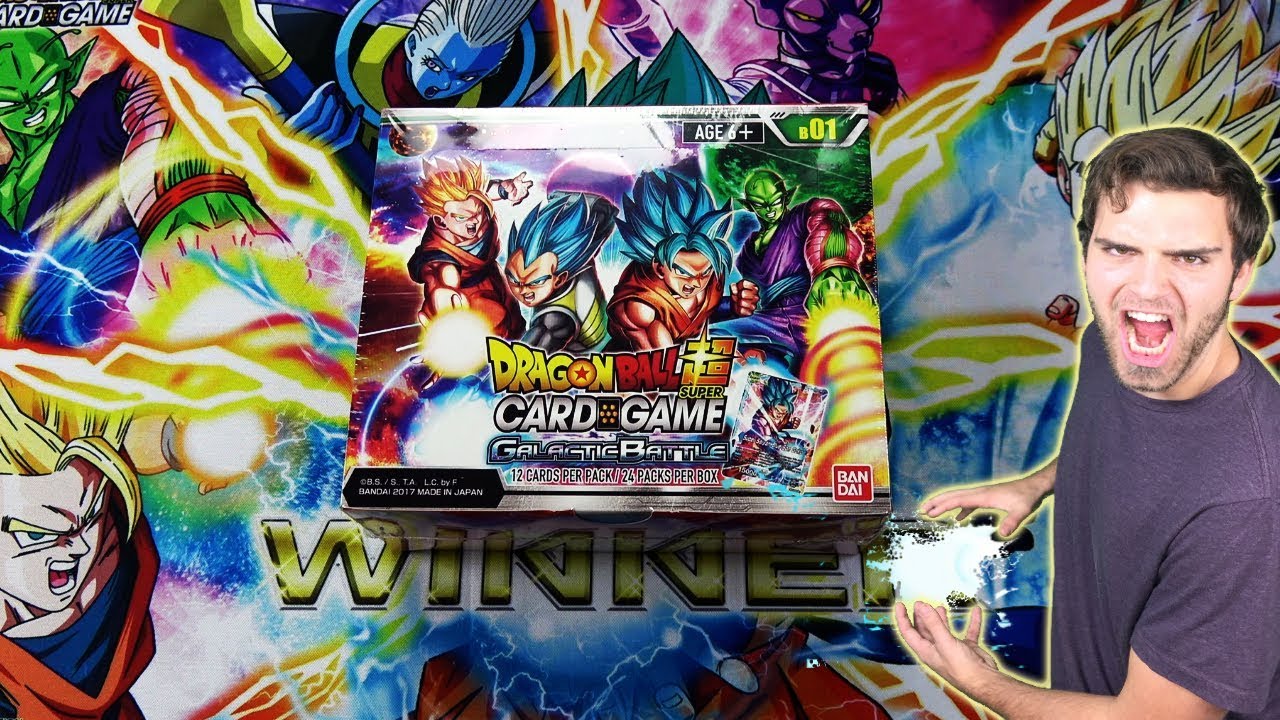 *New* GODLY Dragon Ball Super Galactic Battle Box Opening & Card Game Review! OH BABY!!