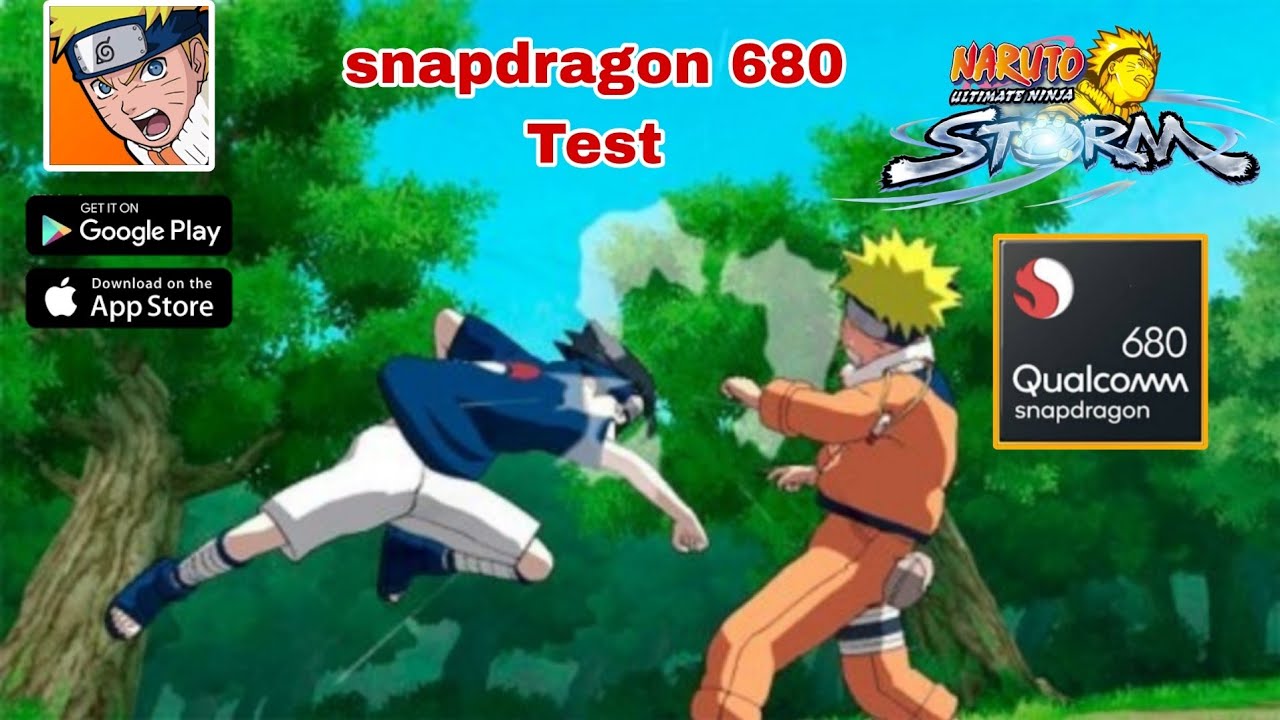 Naruto ultimate Ninja storm 1 Android Snapdragon 680 | free battle mode #narutostorm #android