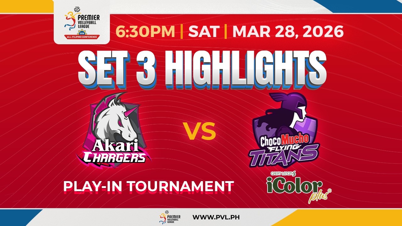 Akari vs. Choco Mucho - 3rd Set Highlights