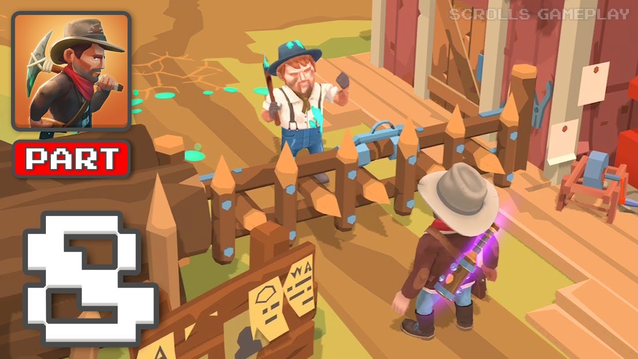 West Escape - Gameplay Walkthrough Part 8 - Outlaw Trails and Western Survival (iOS, Android)