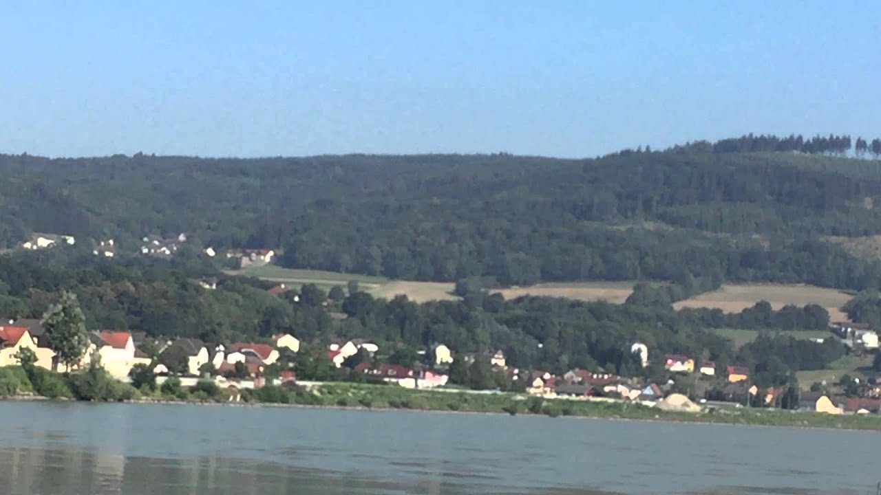 Sailing the Danube with #AHITravel on #Amadeus Silver II. View of Persenbeug, Austria.