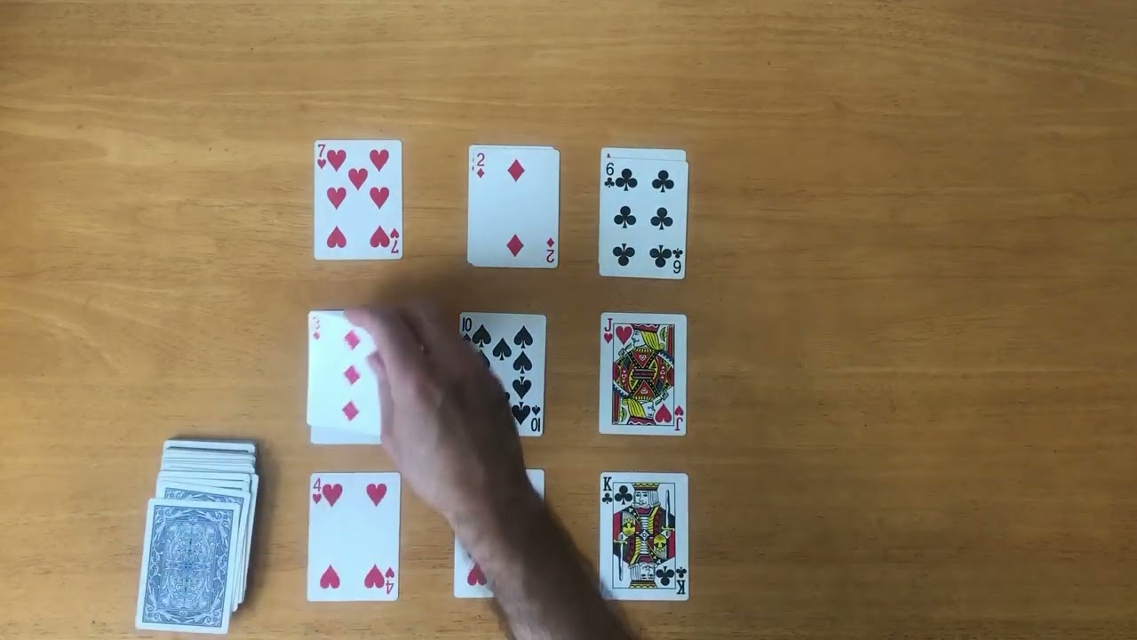 How to play Block Ten Solitaire