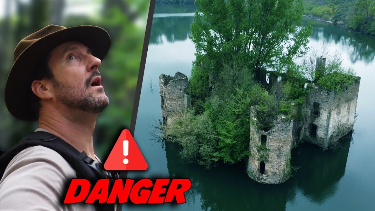 J'AI EXPLORÉ UN CHÂTEAU ENGLOUTI ! (Son histoire est dramatique ...)