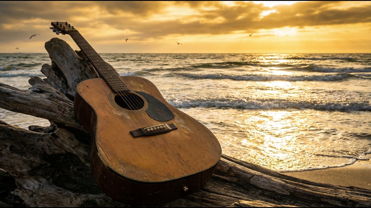 Spanish Guitar & Arabic Oud – Sunset Meditation by the Sea
