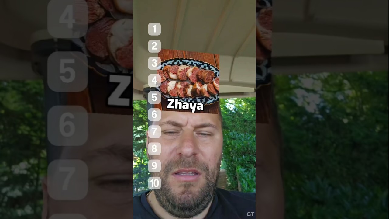 Ranking Top 10 food from Kazakhstan😭🔥