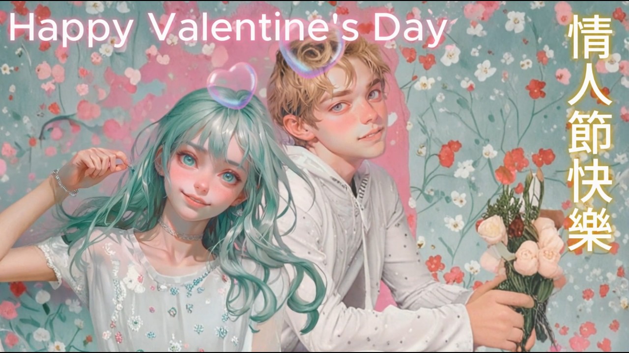 Happy Valentine's Day❤️情人節快樂 😘Relaxing Piano Background Music 💐情人節鋼琴背景音樂歌曲🎹