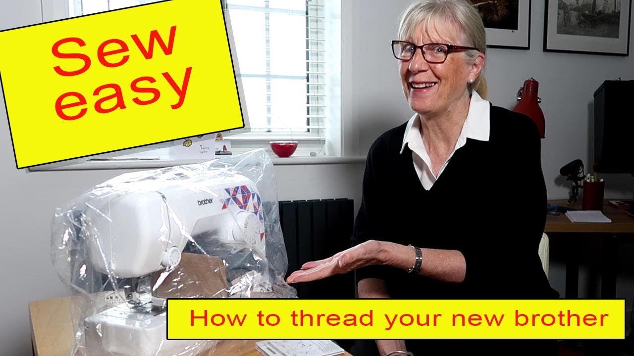 How to thread the Brother L14s for kids
