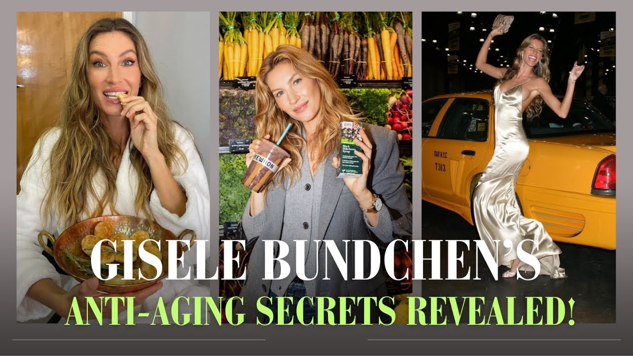 The Food Habits That Help Gisele Bündchen Look Biologically Young in Her 40s
