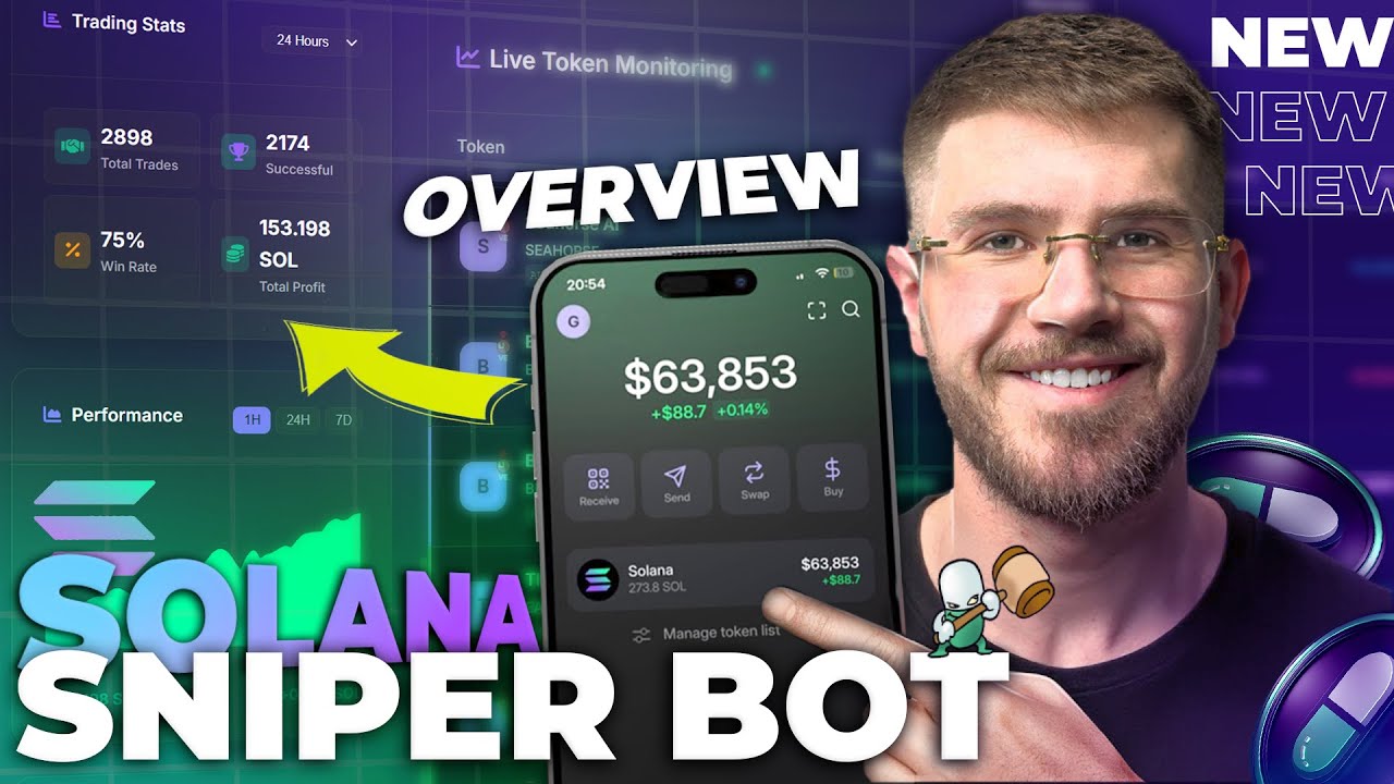 Overview of the NEW AI Solana Sniper BOT: The Secret to Making THOUSANDS + LIVE Trading (Tutorial)
