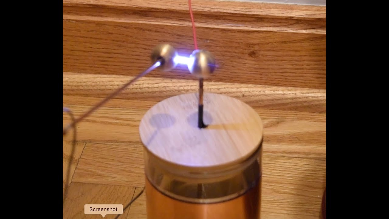 Leiden (Leyden) Jar Capacitor
