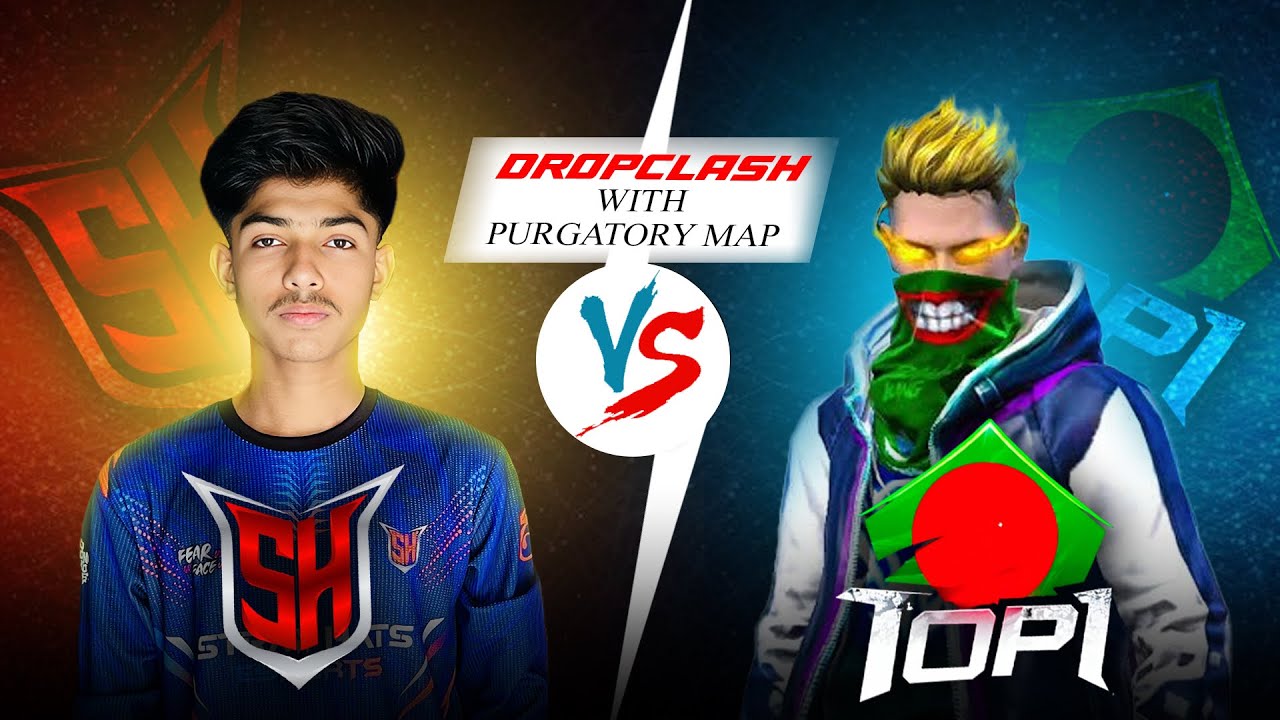 Straw Hats Esports vs. BD TOP 1! ⚔️🥶:The Ultimate Dropclash #freefireesports #bdtop1 #strawhts