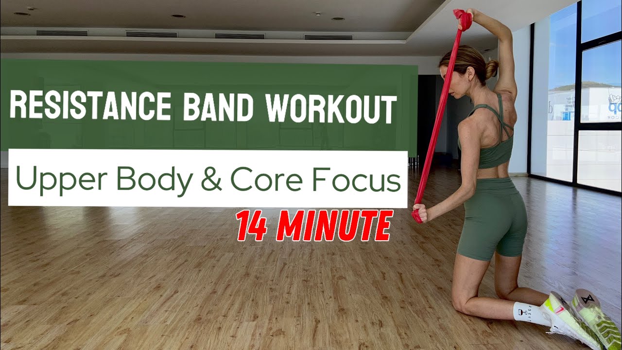 14-Minute Resistance Band Workout – Upper Body & Core Focus