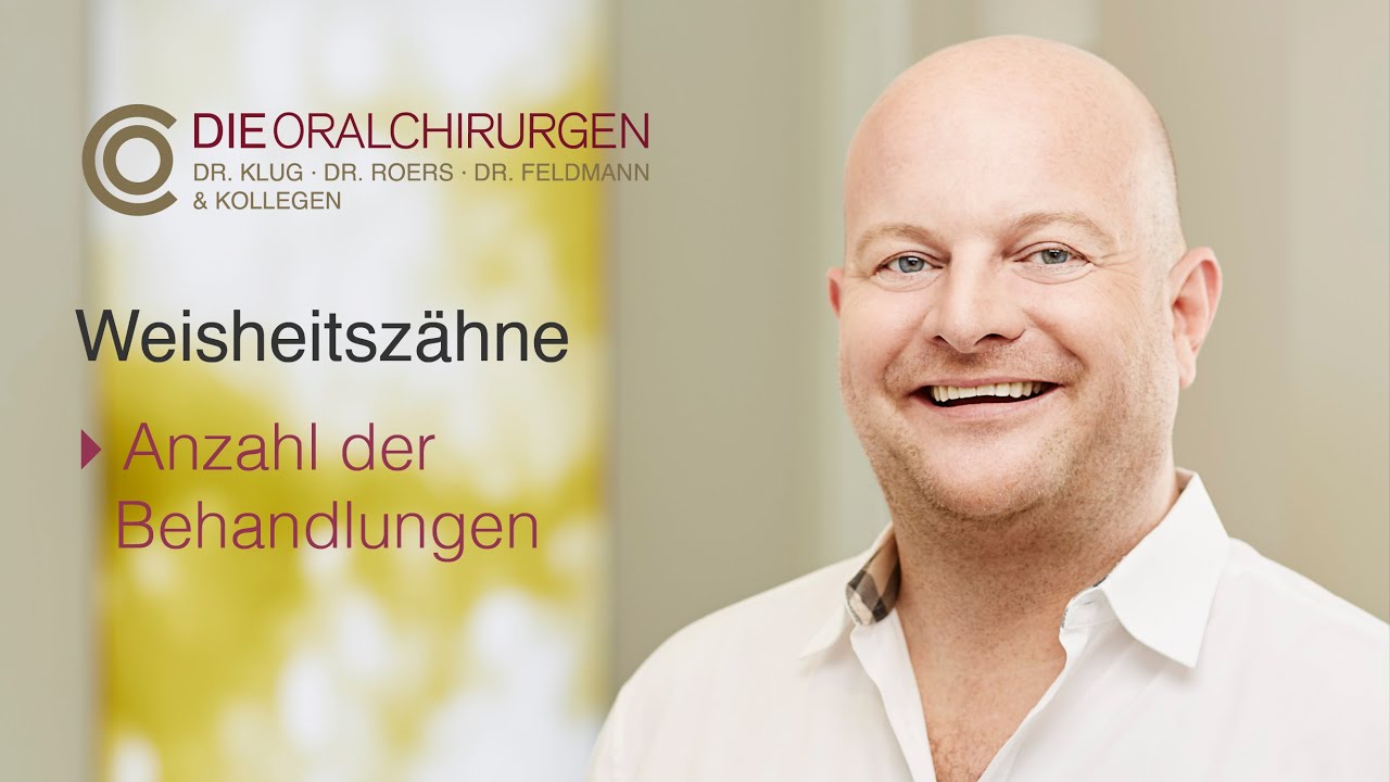 Weisheitszahnbehandlung - Anzahl der Behandlungen (Dr. Hermann Roers)