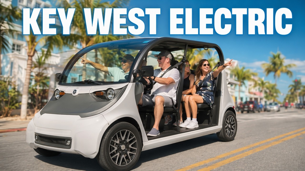 Renting An Electric Car in Key West from Hydro-Thunder