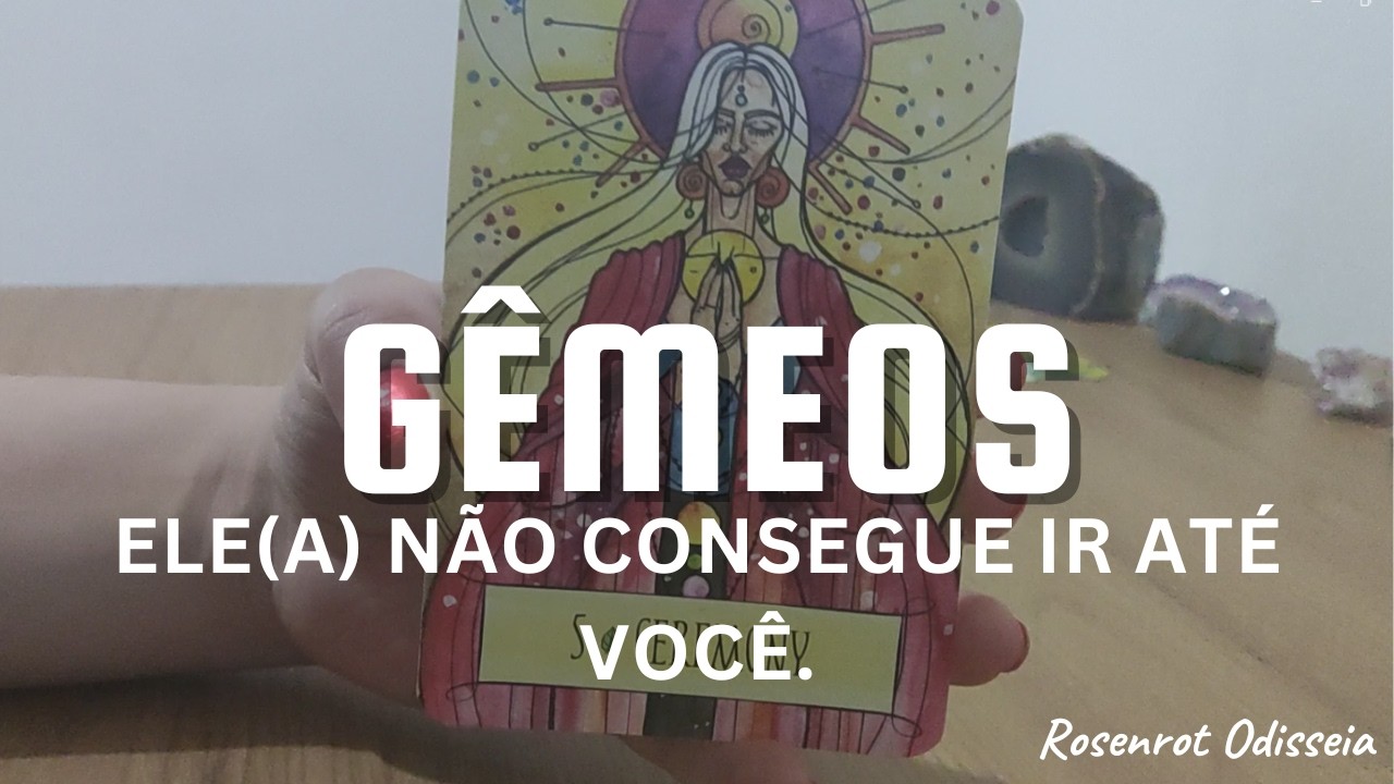 GÊMEOS ♊︎ - O CAMINHO FOI INTERROMPIDO — ALGUÉM NÃO GOSTOU DESSA IDEIA.