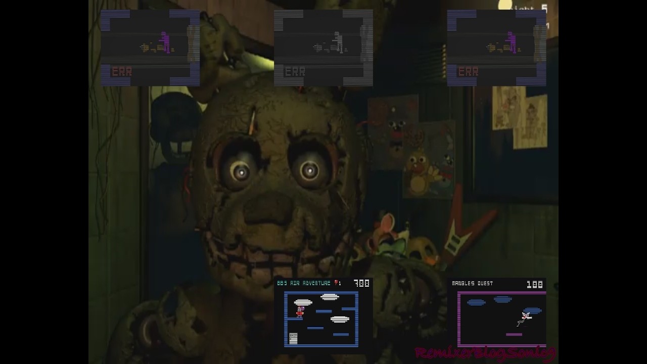~Fnaf 3!~ {Sparta Blast Mix!}