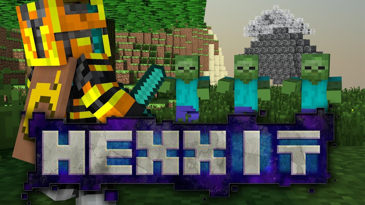 Minecraft Let's Play: Hexxit Mod Pack! Moving house! [Ep 3]