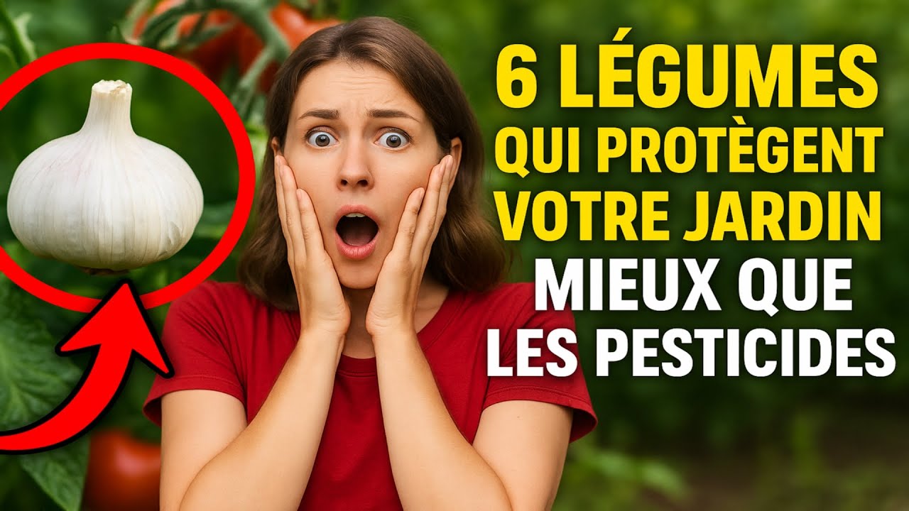 6 légumes qui protègent votre jardin mieux que les pesticides. 🧄