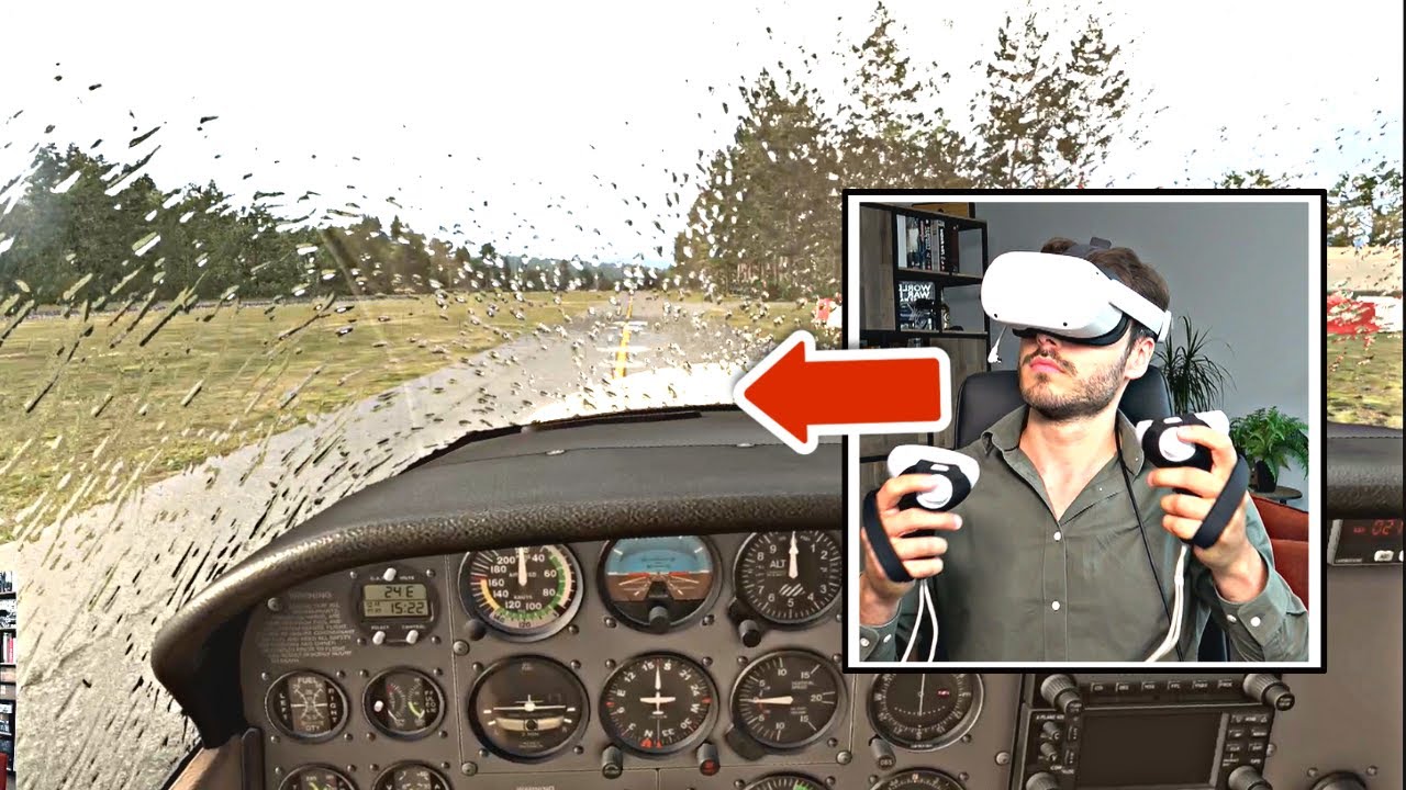 X-Plane 12 в VR | ПЕРВЫЙ ВЗГЛЯД