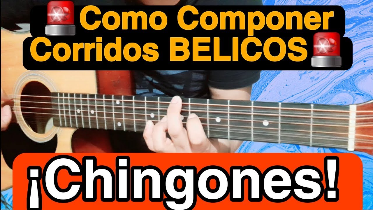 🚨Como Componer un Corrido ✔BELICO✔CHINGÓN con todo y Requinto☝