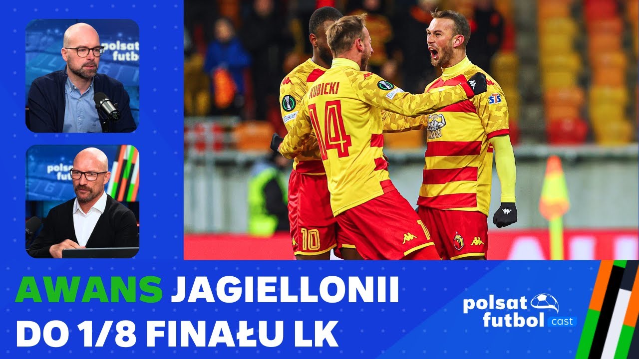 LEGIA WARSZAWA I JAGIELLONIA BIAŁYSTOK W 1/8 FINAŁU LIGI KONFERENCJI! | Polsat Futbol Cast #33