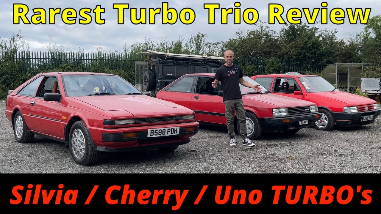 Rarest of Rare Turbo's reviewed - Nissan Silvia Turbo, Nissan Cherry Turbo, Fiat Uno Turbo