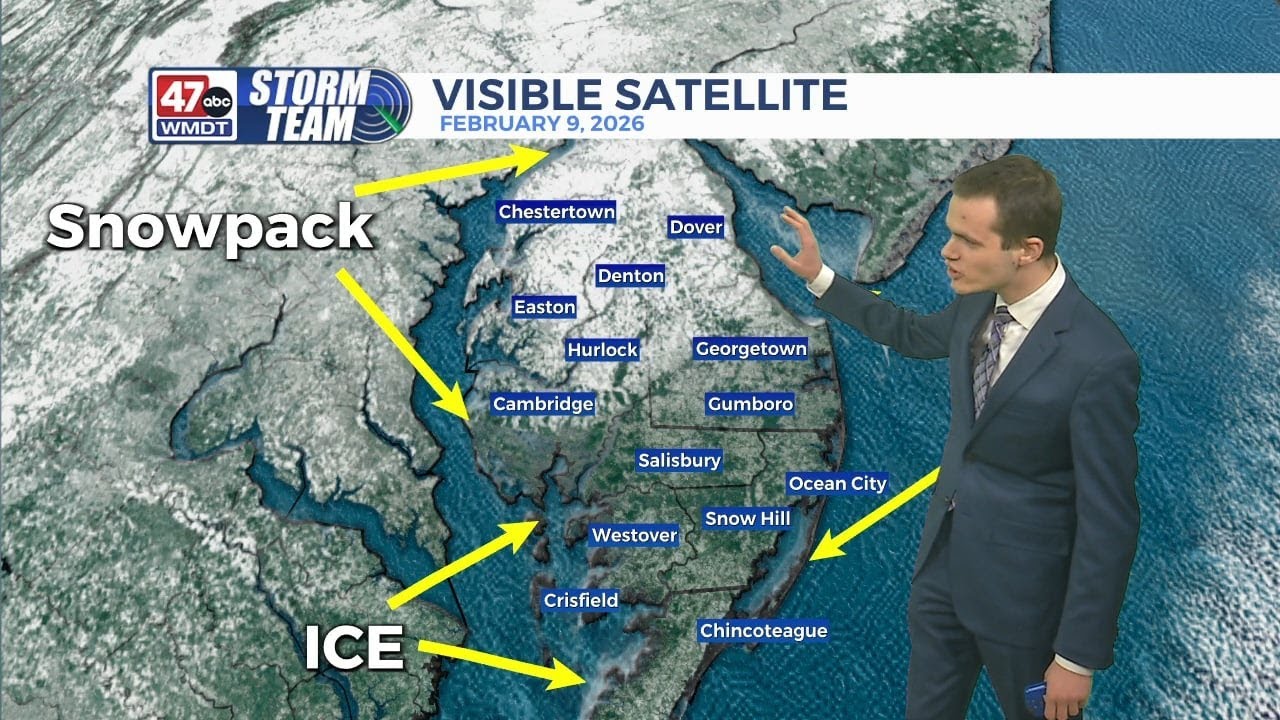 Milder temperatures arrive for mid-week - Afternoon Forecast (02/09/26)