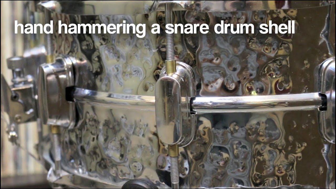Hand Hammering a Snare Drum