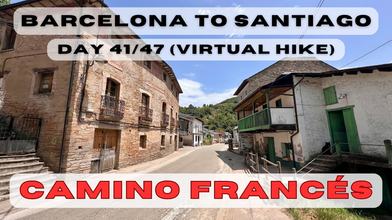 Day 41: Barcelona to Santiago - Cacabelos to La Faba (Camino Catalan, Aragones, Frances)