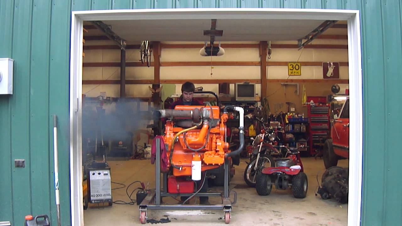 4-53T Detroit Diesel Jake Brake Test
