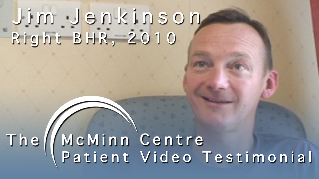 Jim Jenkinson returns for second Hip Resurfacing with Mr McMinn
