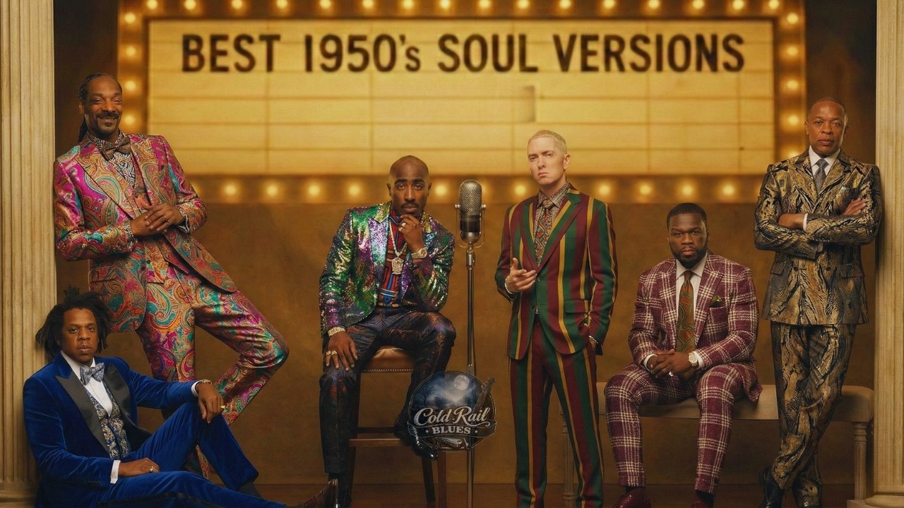 50 CENT, Eminem, 2Pac, Snoop Dogg, Dr. DRE,...( Best 1950's Soul Versions )