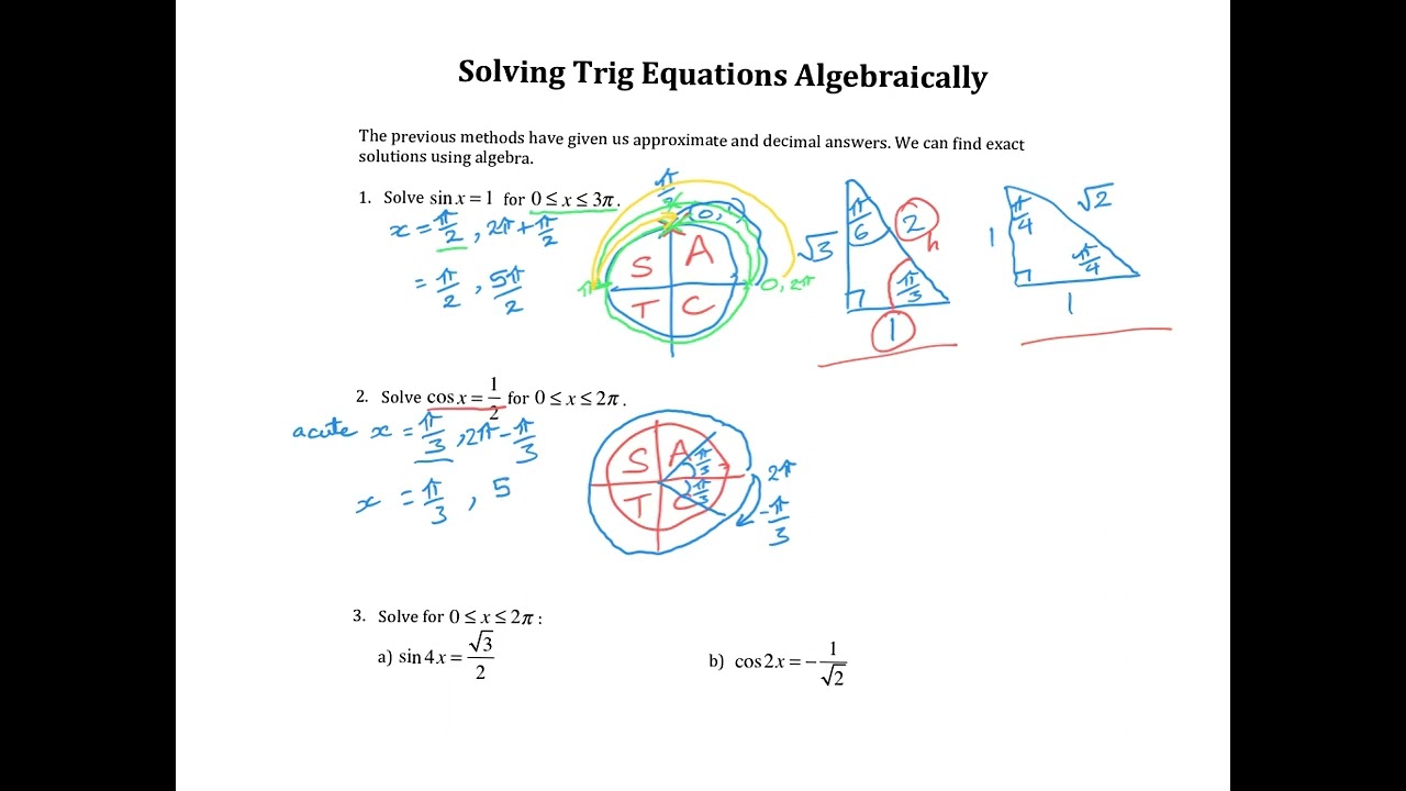 Trigonometric Equations