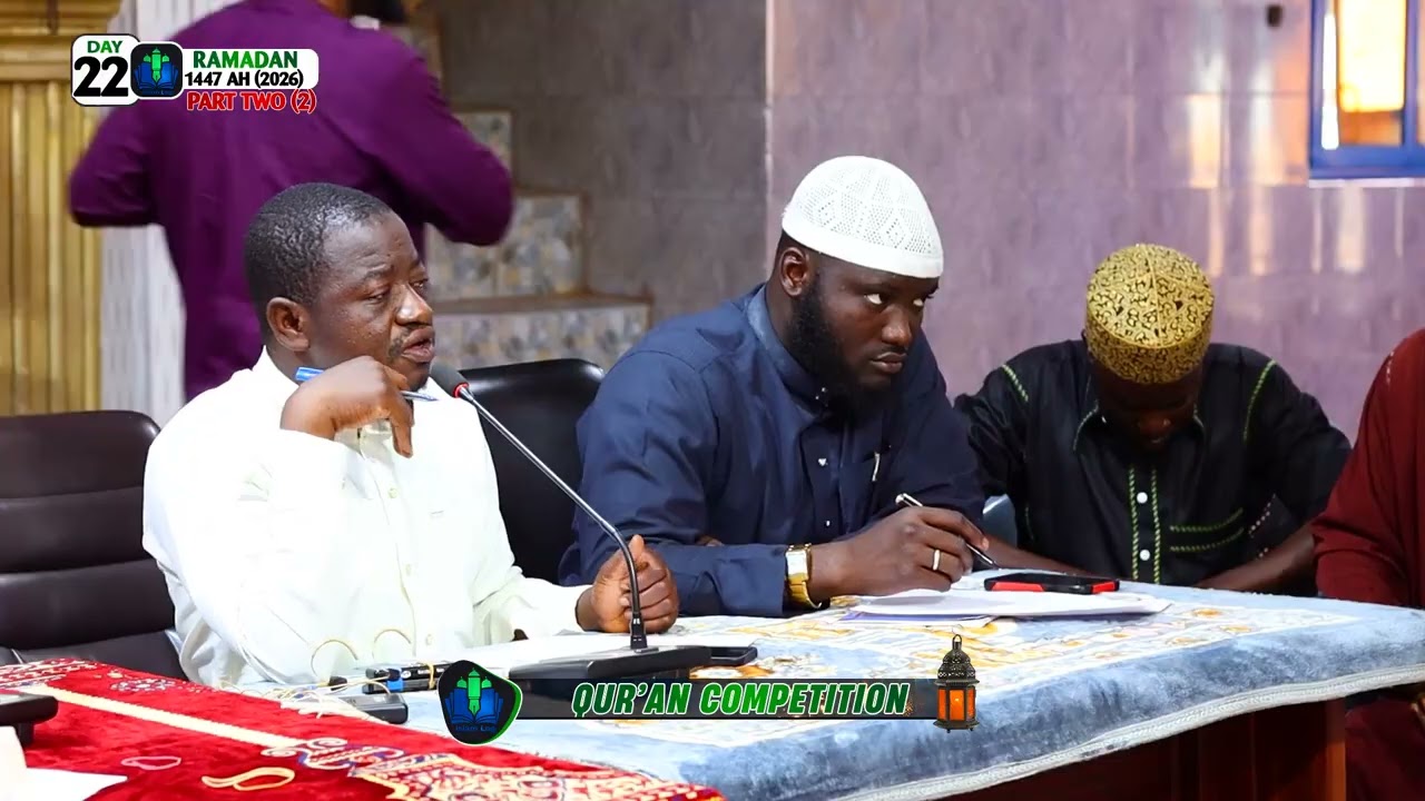 day 22 B (MUSAABAKA) - SHEIKH HUSSEIN JIMAH - RAMADAN TAFSIR 1447 AH (2026) || iSLAMLOG ||Official