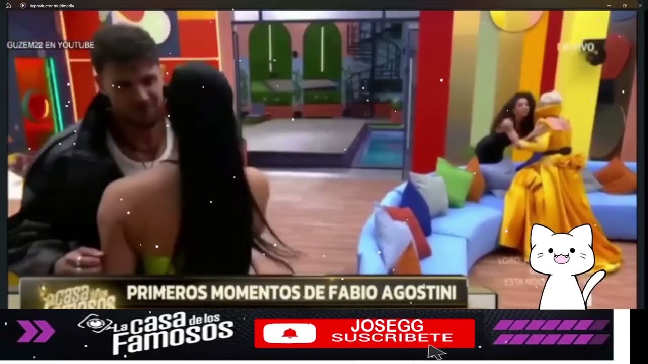 FABIO AGOSTINI Y ZOE BAYONA ENTRAN A LA CASA DE LOS FAMOSOS 6! LA CASA DE LOS FAMOSOS 6 EN VIVO