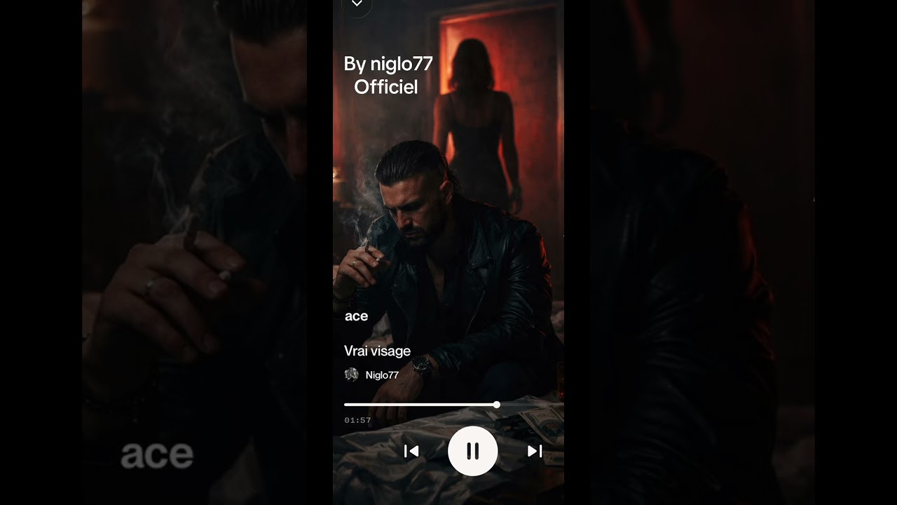 Vrai visage by niglo77 officiel #auteurcompositeur #musique #rap 