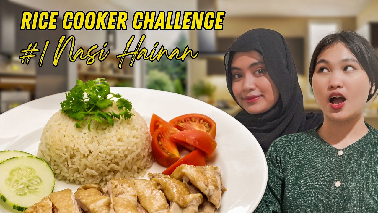 Cuma Pakai Rice Cooker! Bisa Nggak Bikin Nasi Ayam Hainan Seenak Restoran?