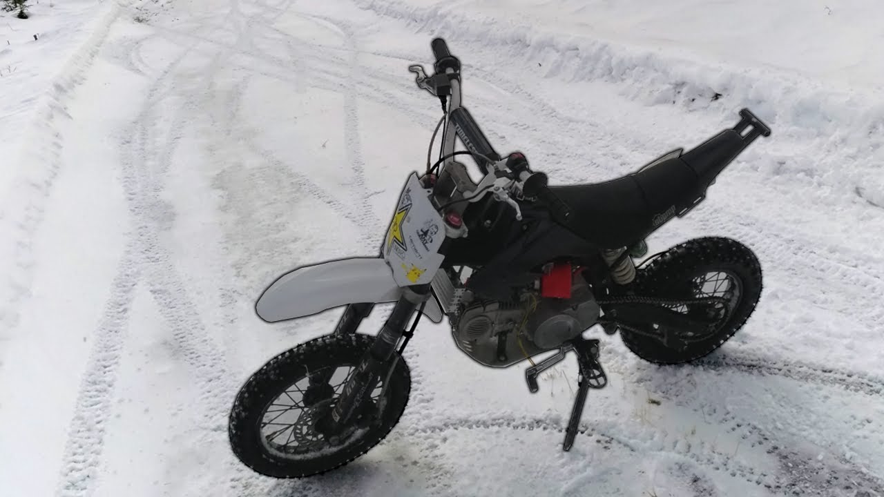 Talven ekat luisuttelut STOMP 140cc