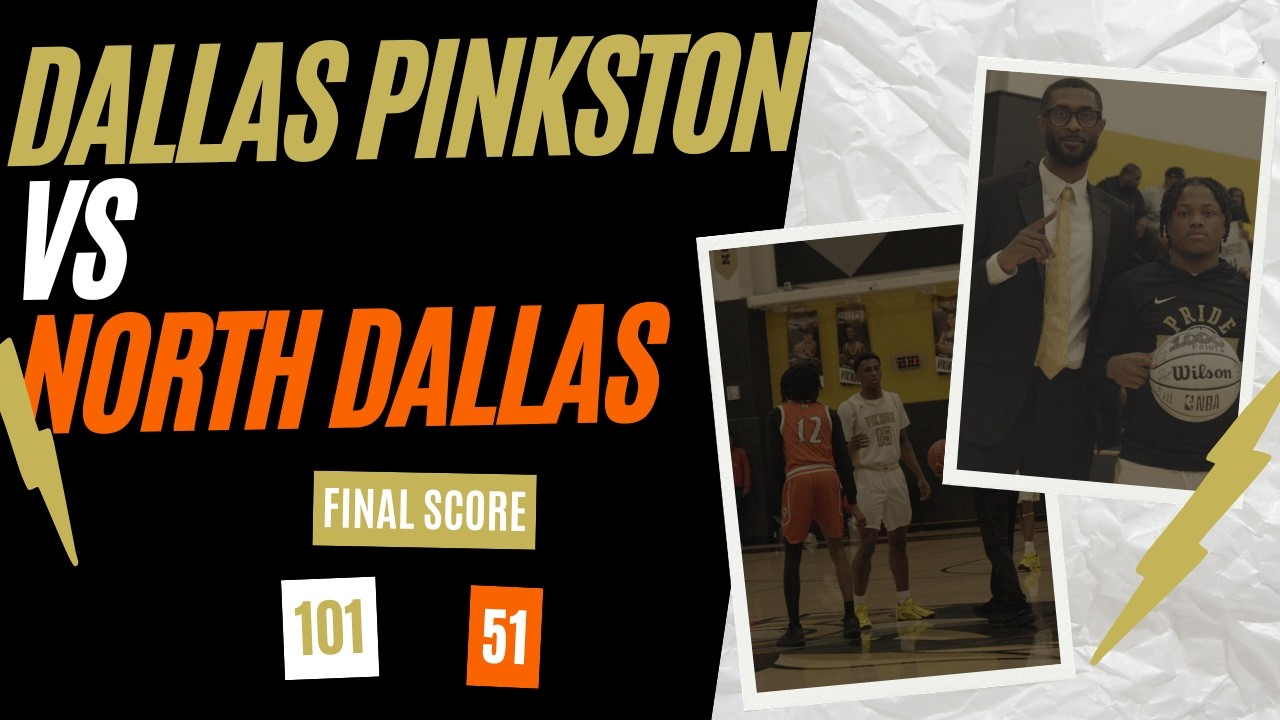 THE DARKHORSE OF TEXAS 4A BASKETBALL? DALLAS PINKSTON VS NORTH DALLAS|| SENIOR NIGHT IN WEST DALLAS!