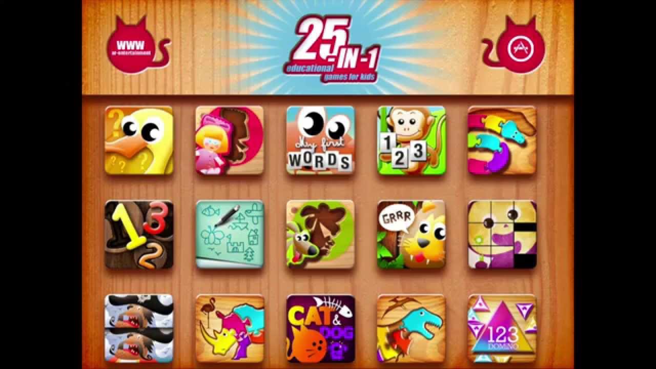 25-in-1 Educational Games for Kids