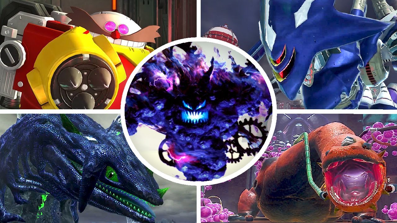 Sonic X Shadow Generations (Switch) - ALL Bosses (Hard Mode / S-Rank)