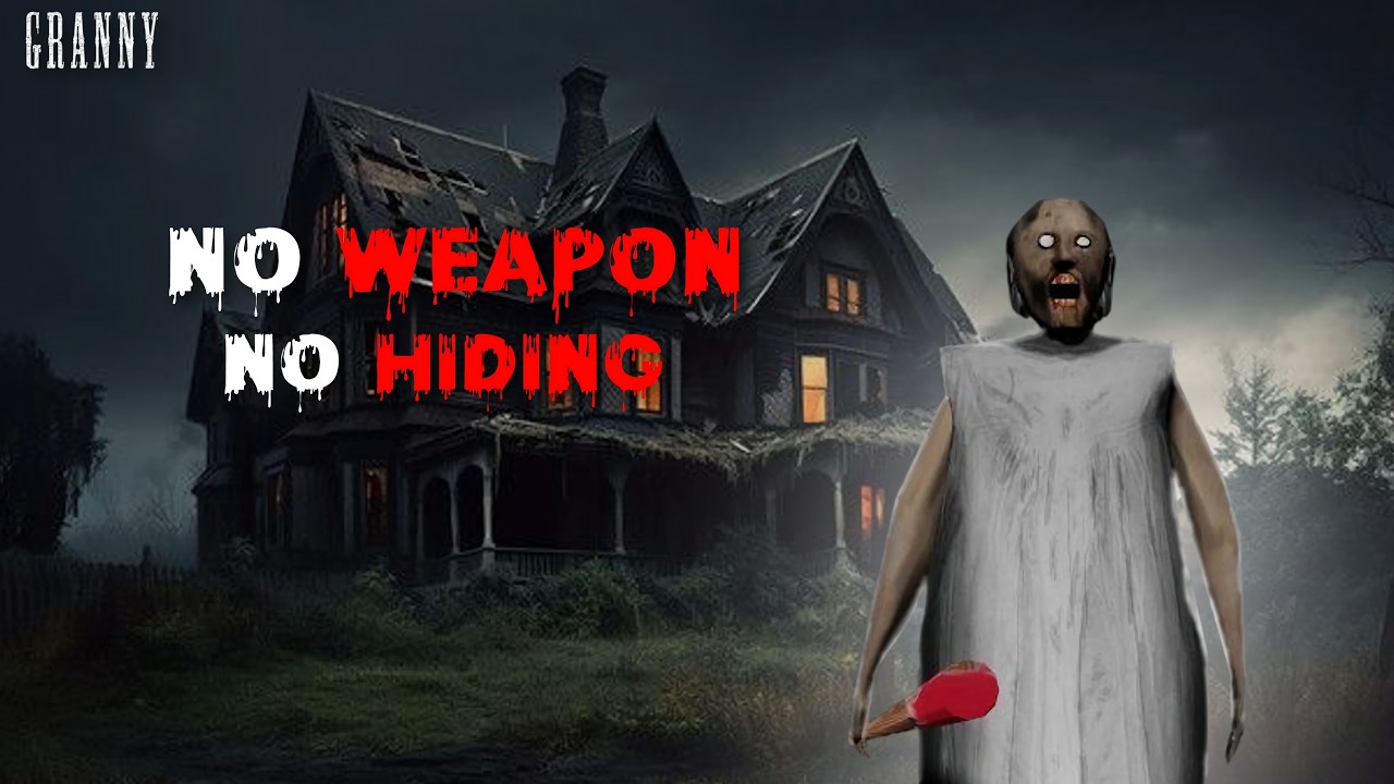 Granny But I Can’t Hide OR Use Weapons… (1 Day Challenge) 😨