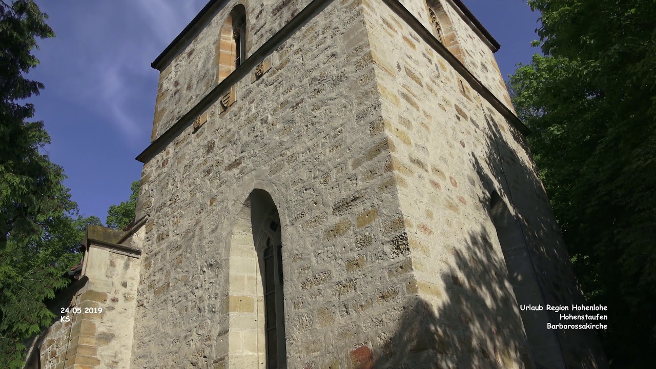 Barbarossa Kirche - Hohenstaufen - Urlaub - Region Hohenlohe