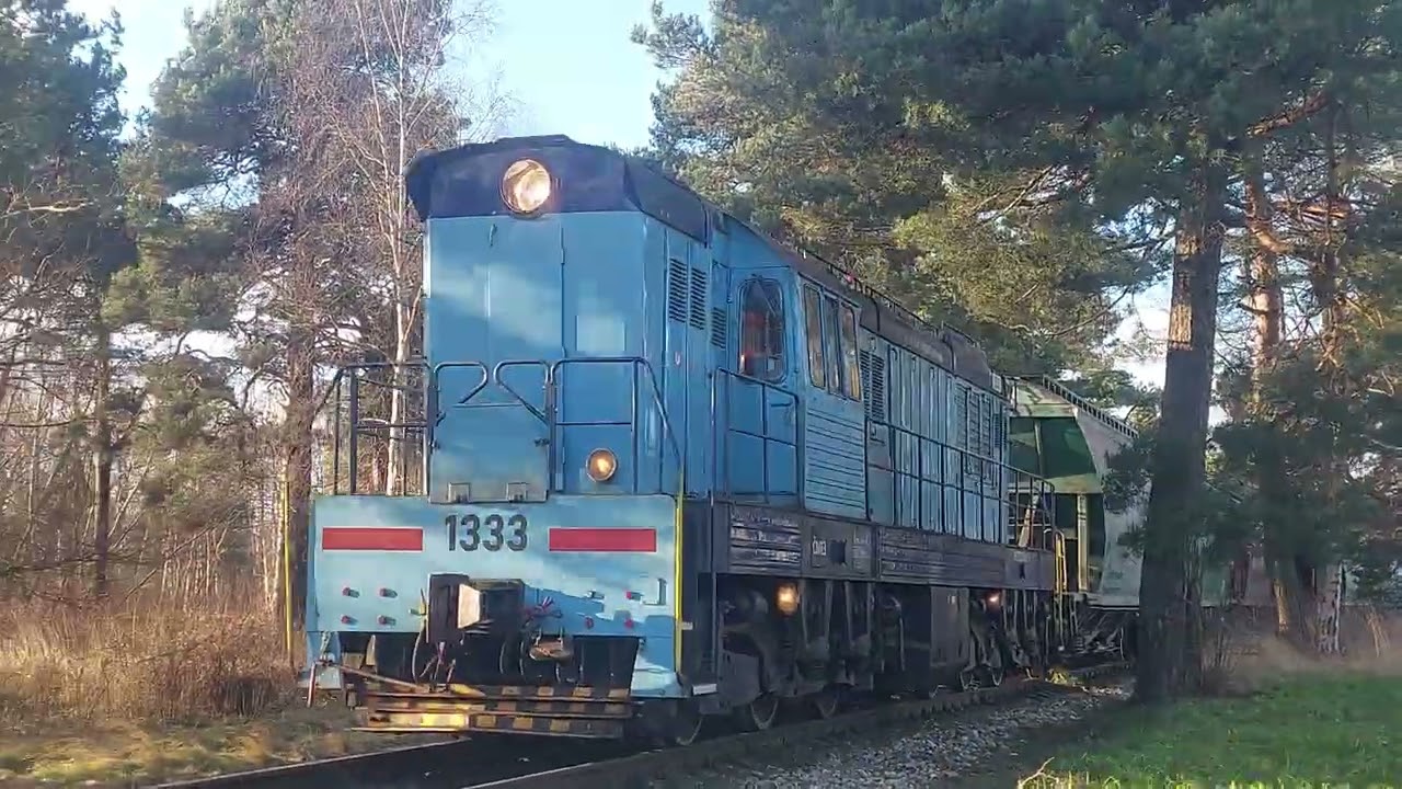 ЧМЭ3-5116 С хопперами из порта