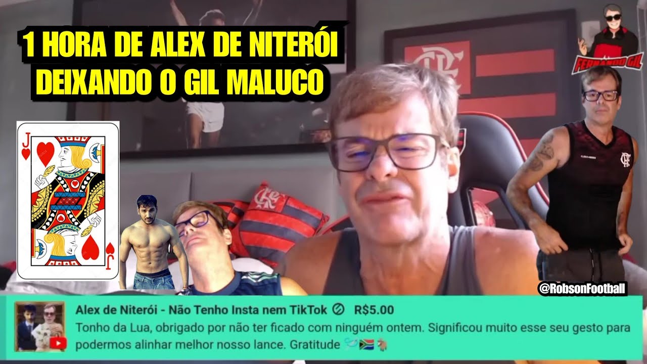 1 HORA ALEX DE NITERÓI E FERNANDO GIL ! (MARI GIL E LELECO DE NITERÓI)