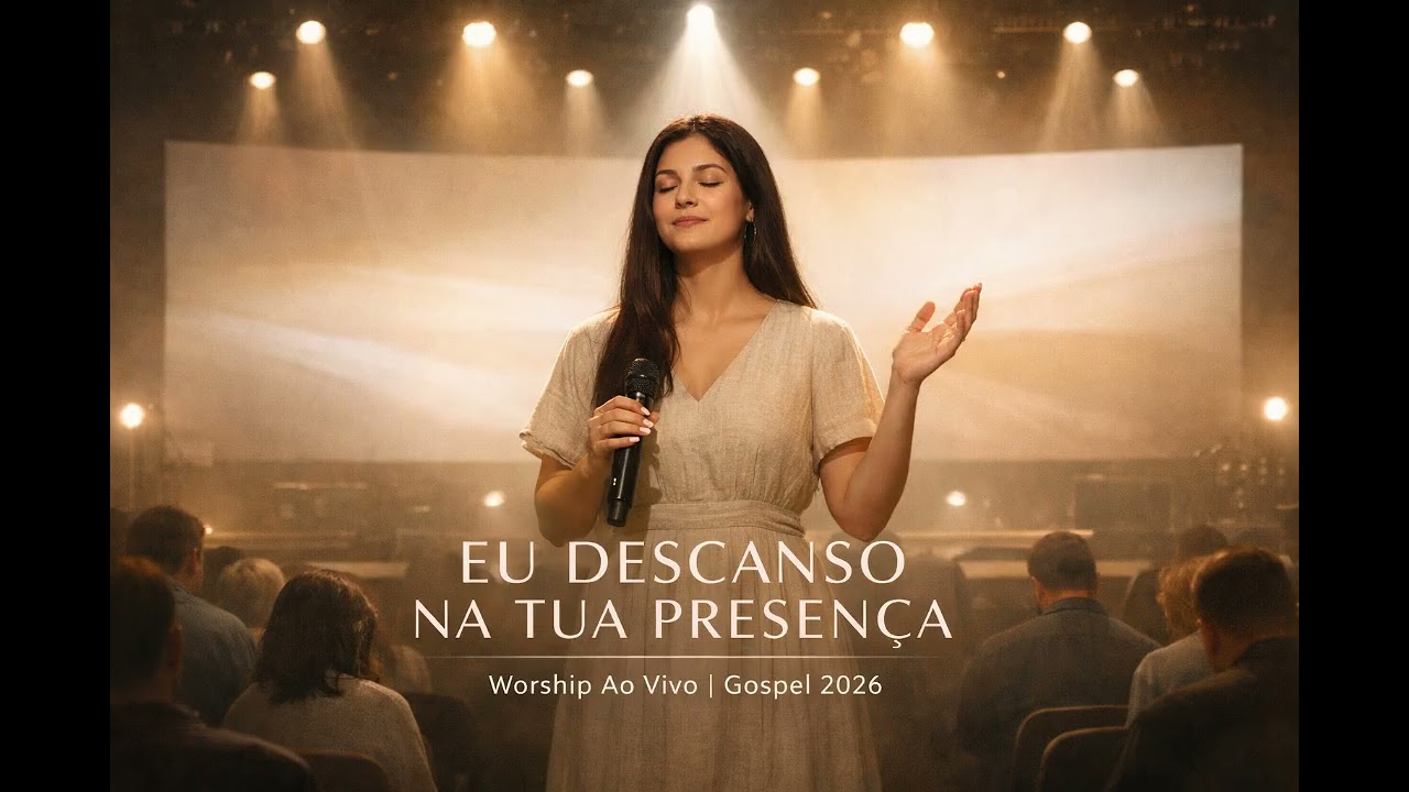 Eu Descanso na Tua Presença | Louvor de Paz e Entrega | Worship Gospel Ao Vivo