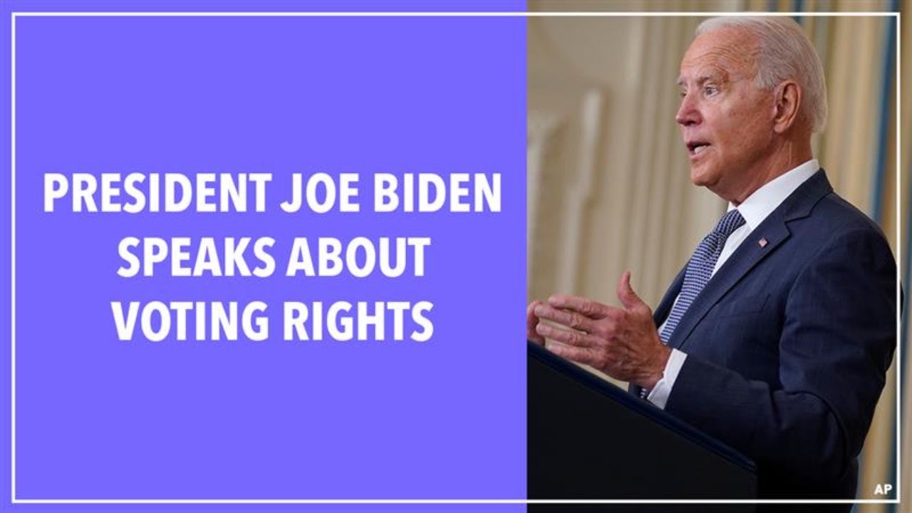 President Joe Biden Speaks About Voting Rights