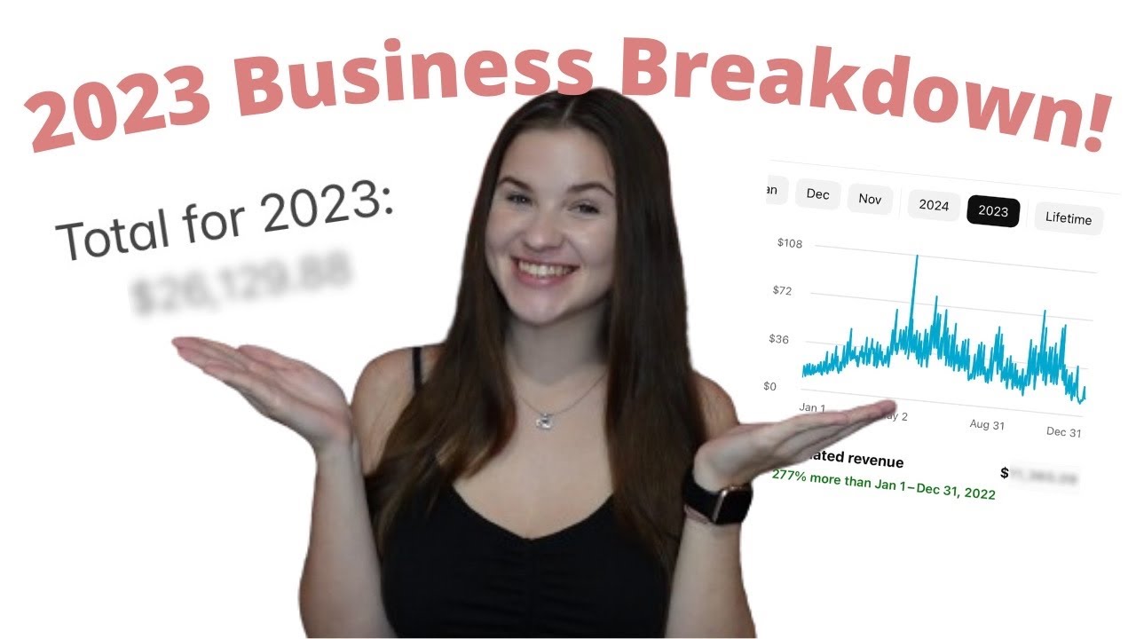 How My Crochet Business Did In 2023- How Much I Made, How Many Views I Got, & more!